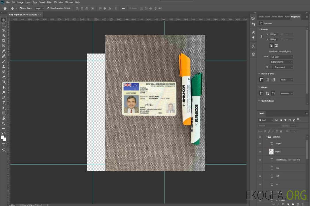 Nouvelle-Zélande DL photolook AVANT template Nouvelle-Zélande DL photolook AVANT template